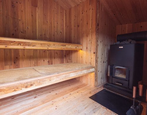 プライベート薪サウナ