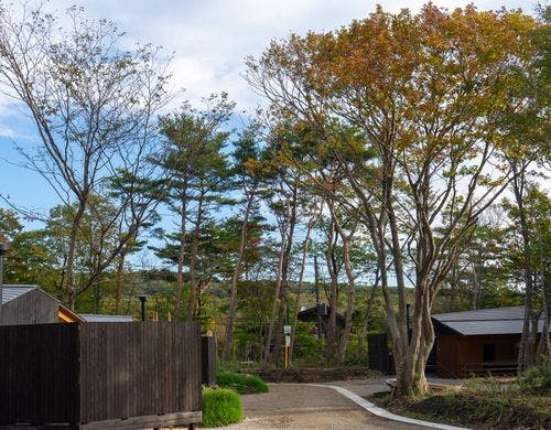 ドッグラン付プラン客棟外観