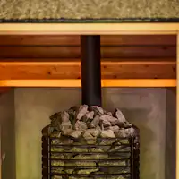 NARVI製のサウナストーブ。