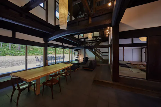 有田邸 リビングダイニング