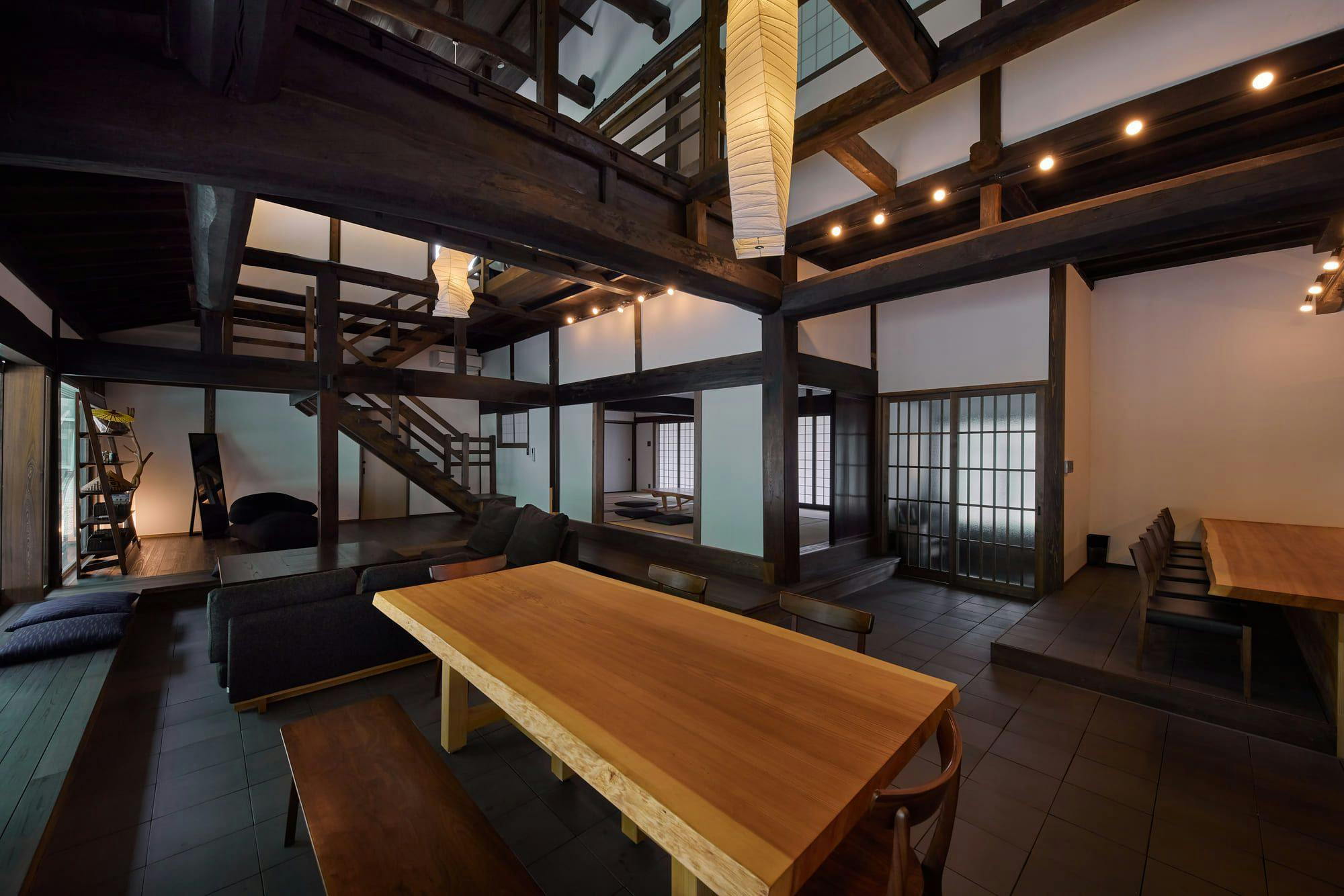 有田邸 リビングダイニング