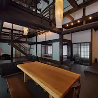 有田邸 リビングダイニング