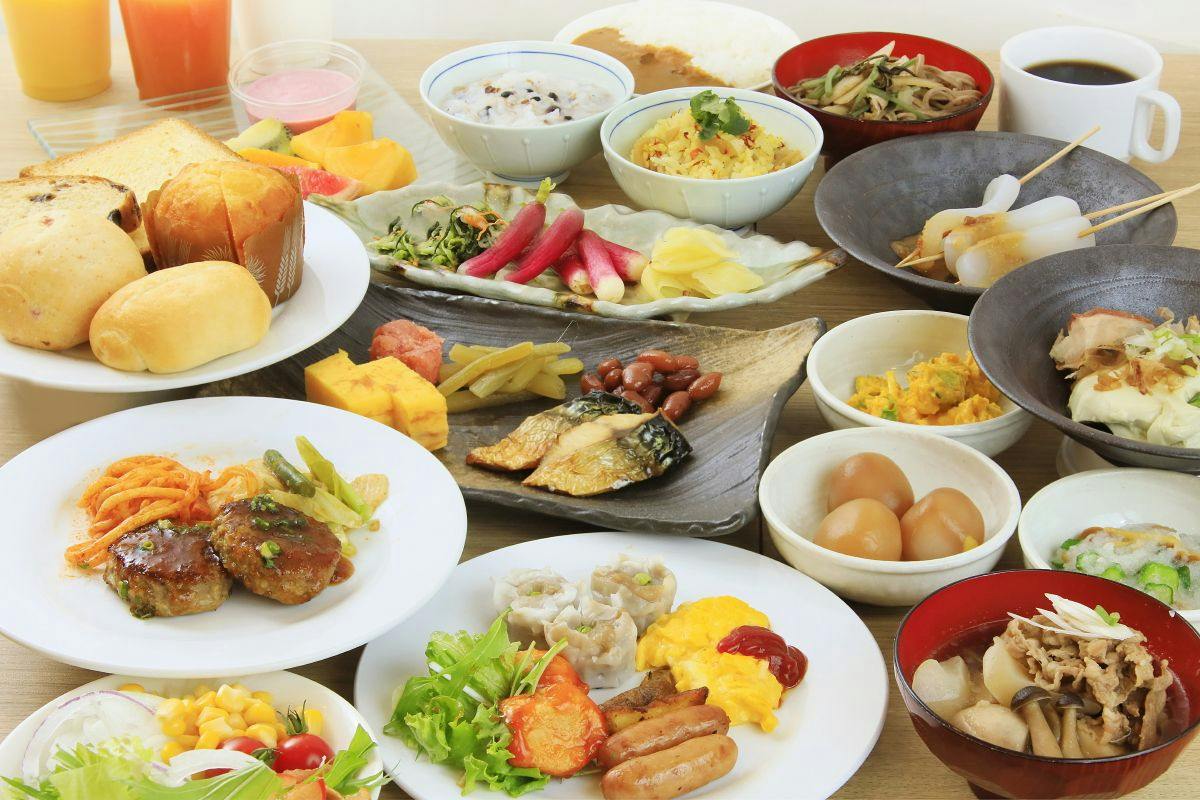 【朝食付】山形の郷土料理をバイキングスタイルで