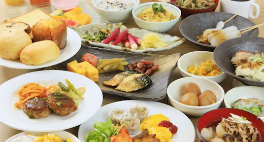 【朝食付】山形の郷土料理をバイキングスタイルで