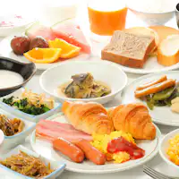 บริการอาหารเช้าแบบบุฟเฟ่ต์ฟรี!