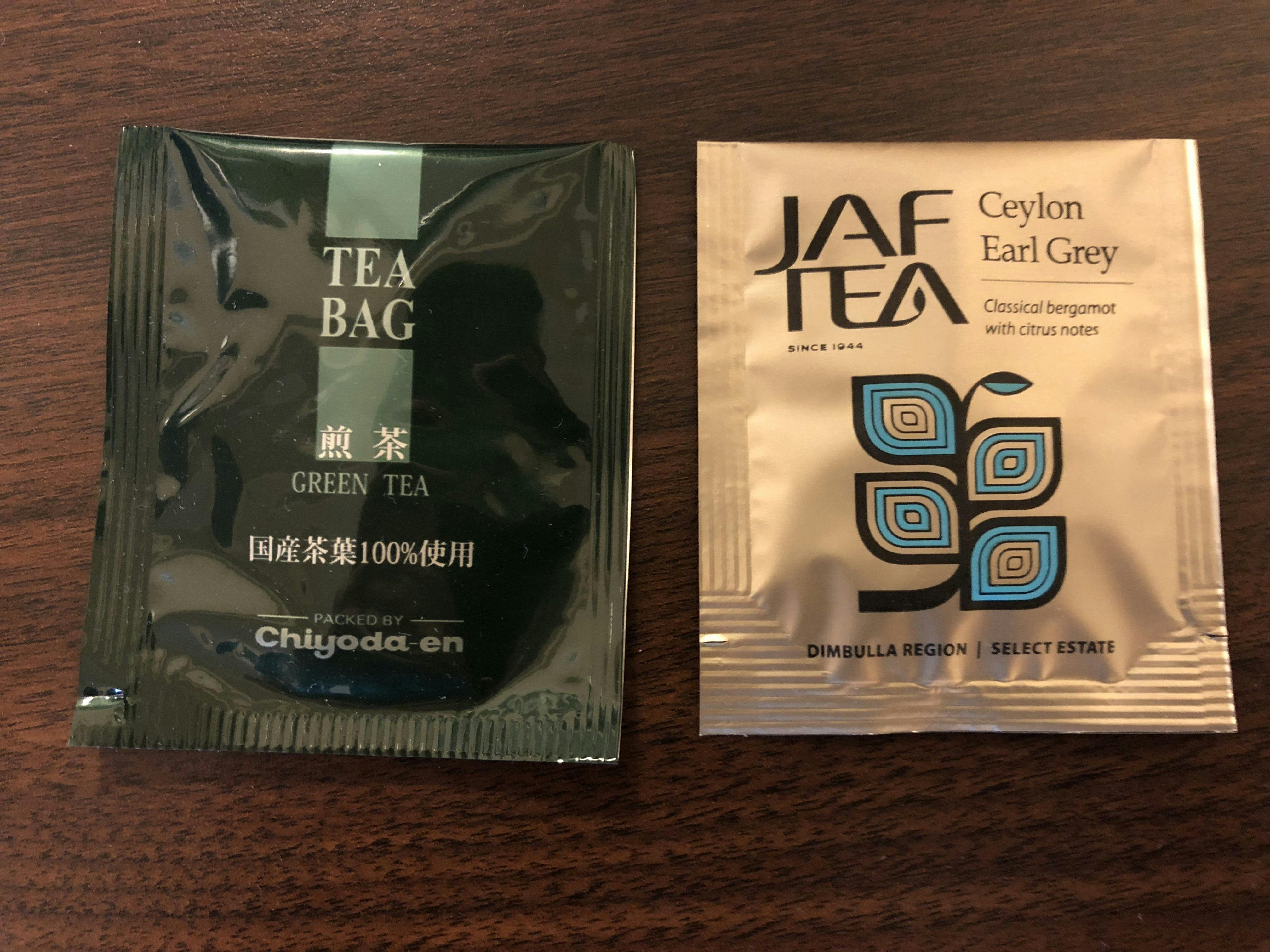 ห้องพักแต่ละห้องมีชาและชาดำครบครัน