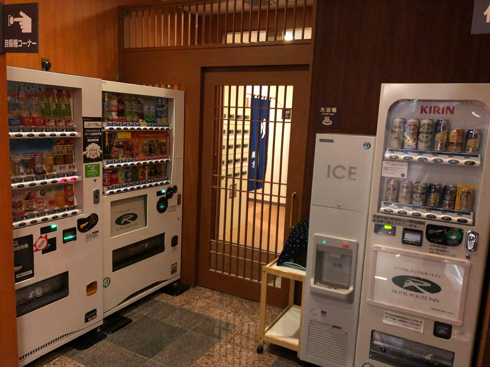 ตู้จำหน่ายสินค้าอัตโนมัติ (เครื่องดื่มไม่มีแอลกอฮอล์, แอลกอฮอล์)