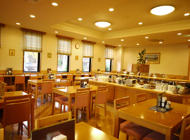 朝食会場