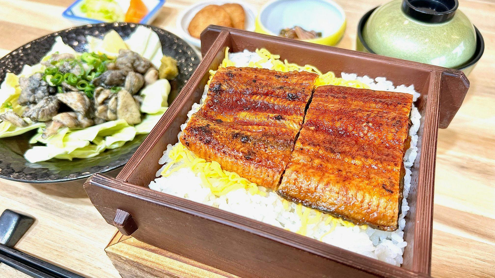うなぎの蒸籠蒸し