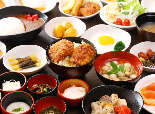 朝食バイキング