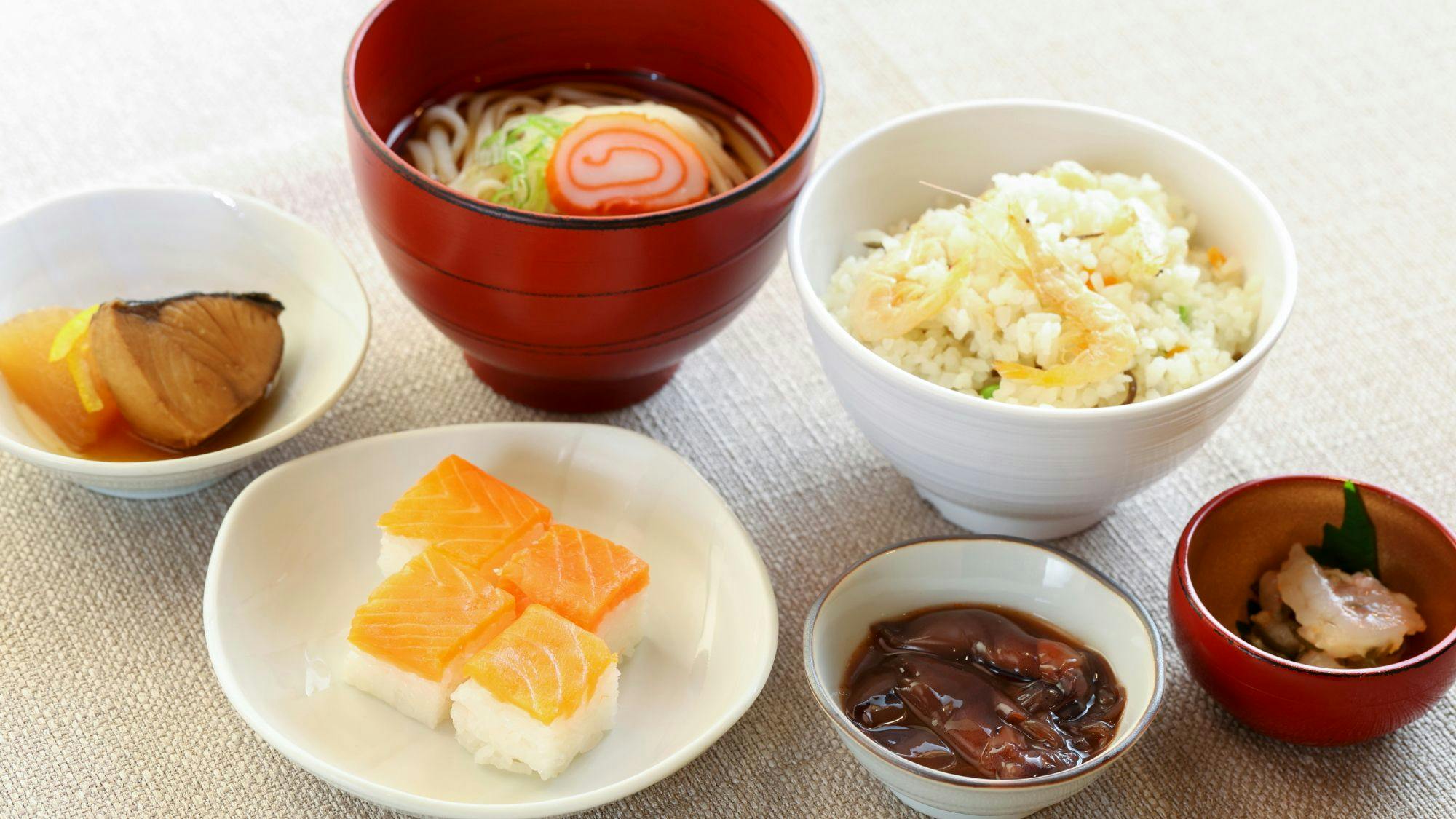 ■Breakfast: Dormy Inn Toyama’s Local Specialty Dishes