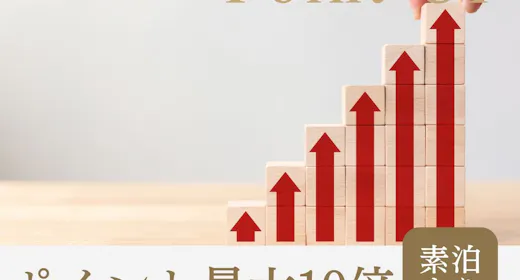 【ポイント最大10倍】<素泊まり>出張応援!ポイントアップでお得に滞在!