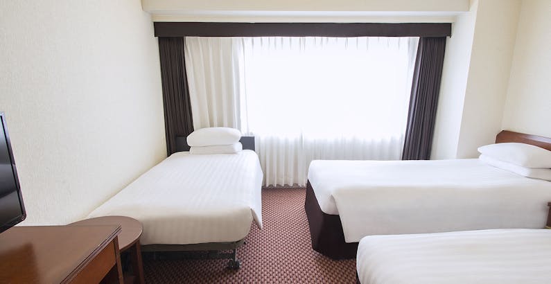 禁煙 トリプル 23平米 素泊まり 烏丸御池駅より徒歩2分 出張や観光に便利なシンプルステイ チェックアウト 12時まで プラン ハートン ホテル京都 一休 Comビジネス