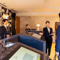 Kemudahan: Kaunter hadapan