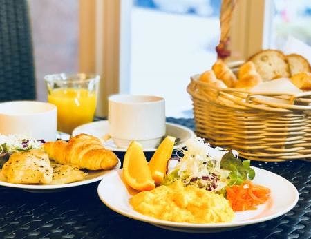 朝食ビッフェです