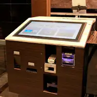 自動チェックイン機