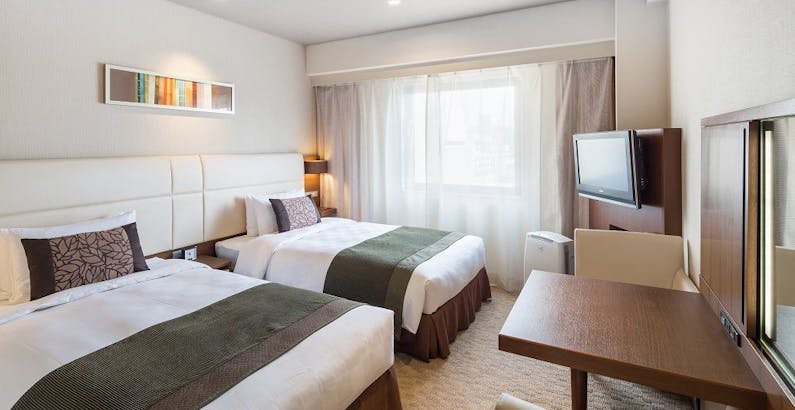 スーペリアプラスツイン禁煙 Sクラスツイン 直前割 直前のご宿泊をお得に ポイント最大3倍 食事なし プラン 名古屋栄東急reiホテル 一休 Comビジネス