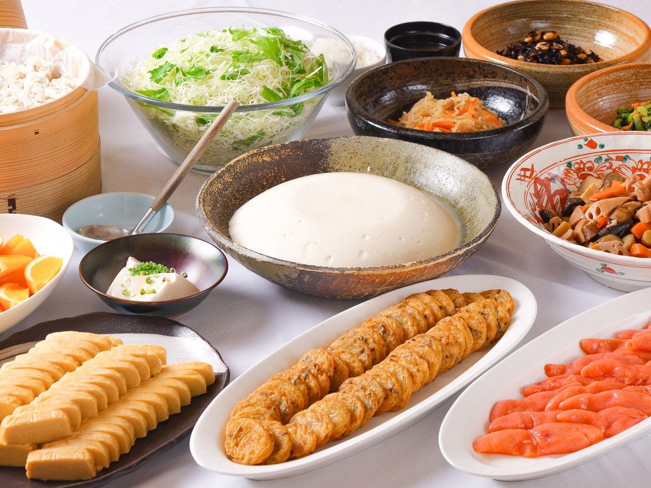 和洋の朝食ビュッフェ