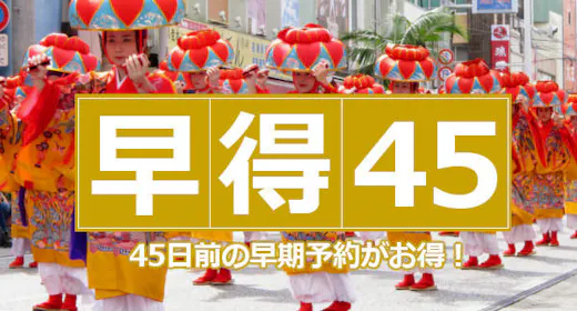 【早期予約 45日前】チャンス!残りわずかの特別プラン/素泊り