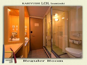 ＫＡＲＩＹＵＳＨＩ　ＬＣＨ．Ｉｚｕｍｉｚａｋｉ　県庁前