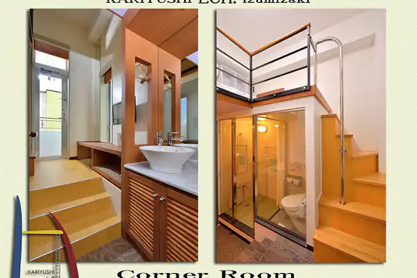 ห้องมุม (เดี่ยว) 7.75 ตารางเมตร