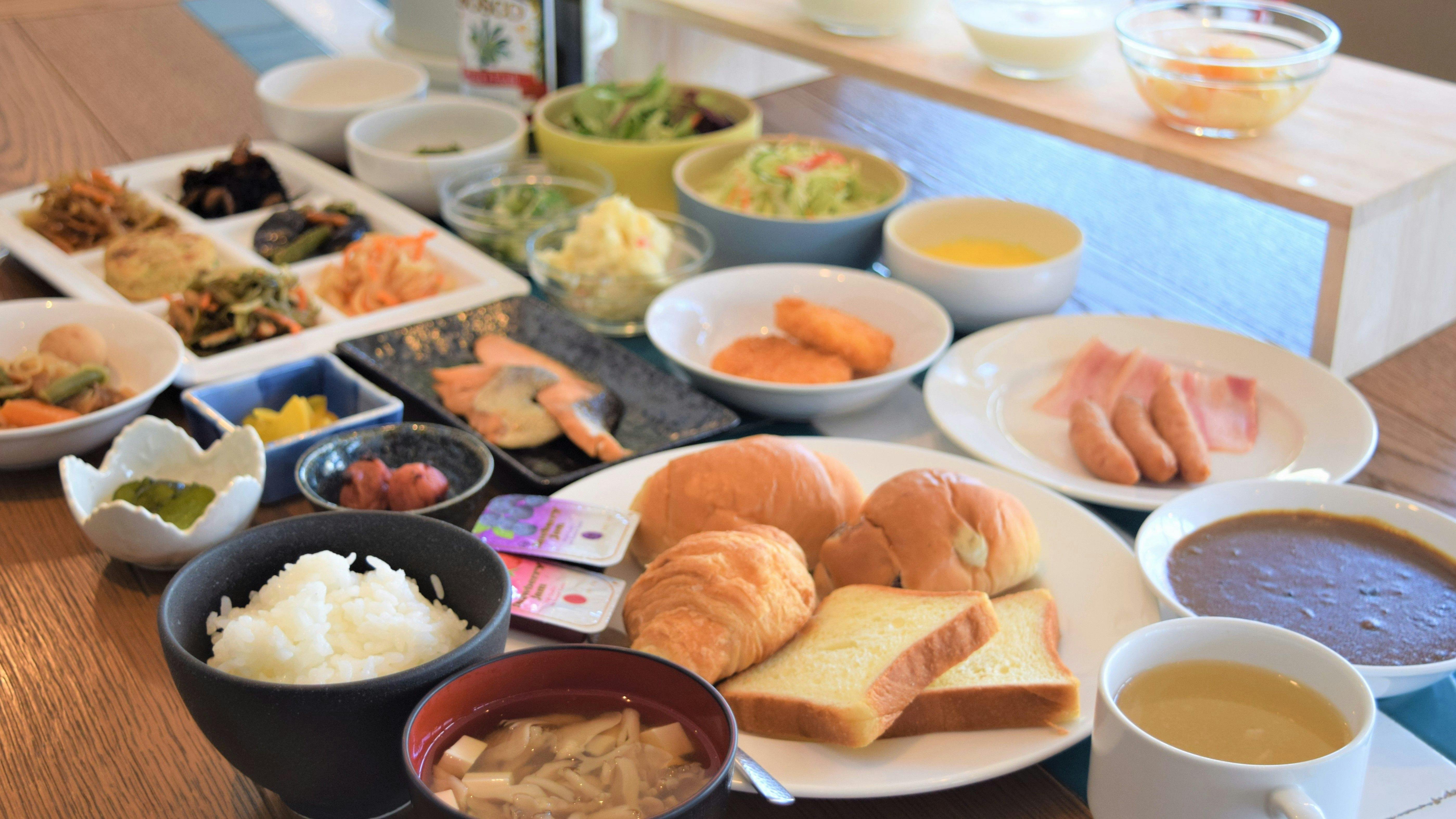 朝食ブッフェ（イメージ）