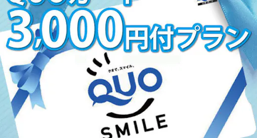 QUOカード3000円付・素泊まり