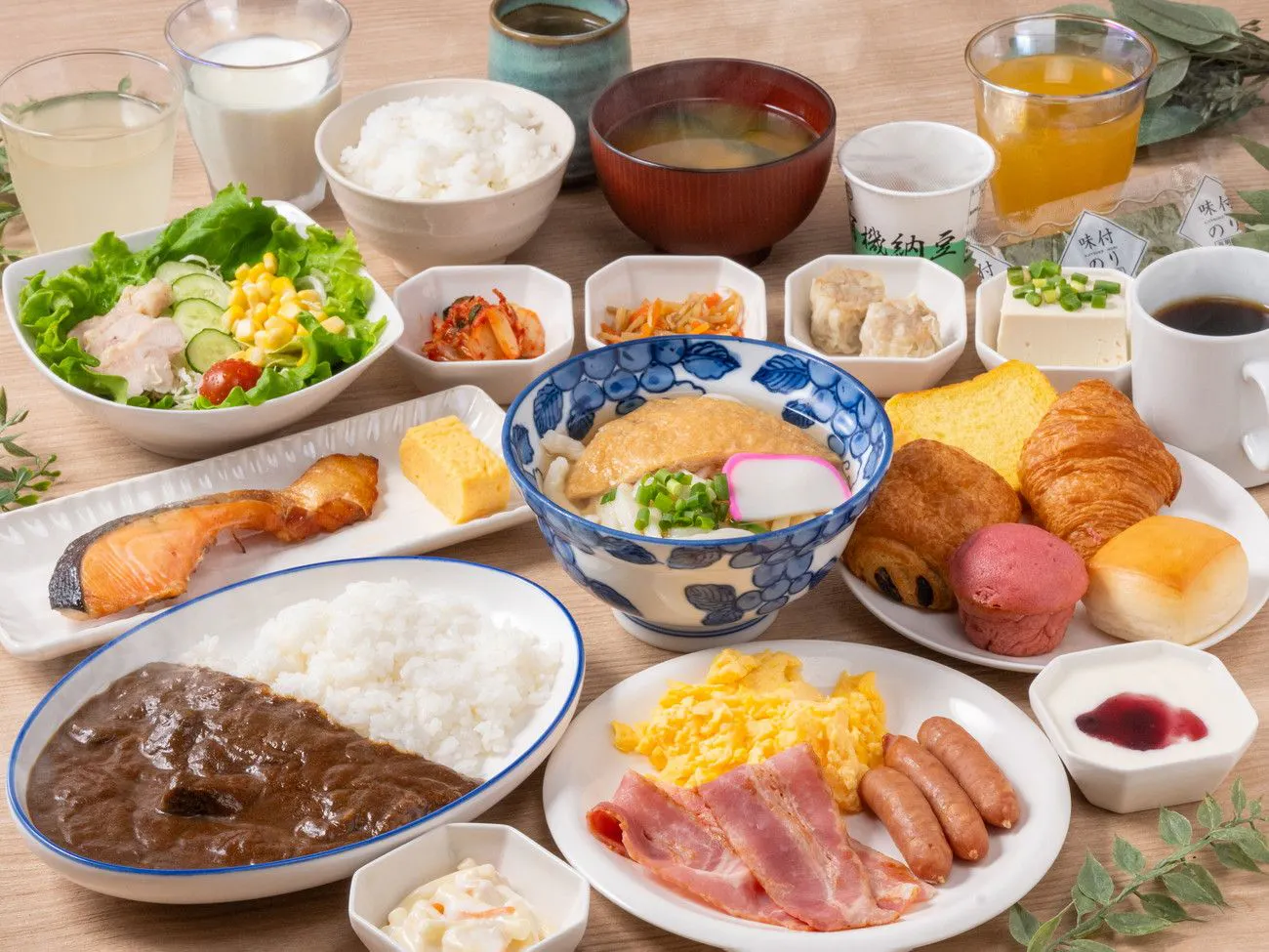 和定食・洋定食・アパ社長カレー定食