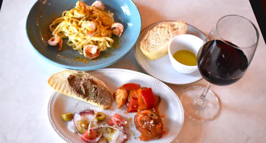 【現金不可・全国初出店】有名シェフが手掛ける「PONTE NUOVO CAFE」ディナー付&朝食なし
