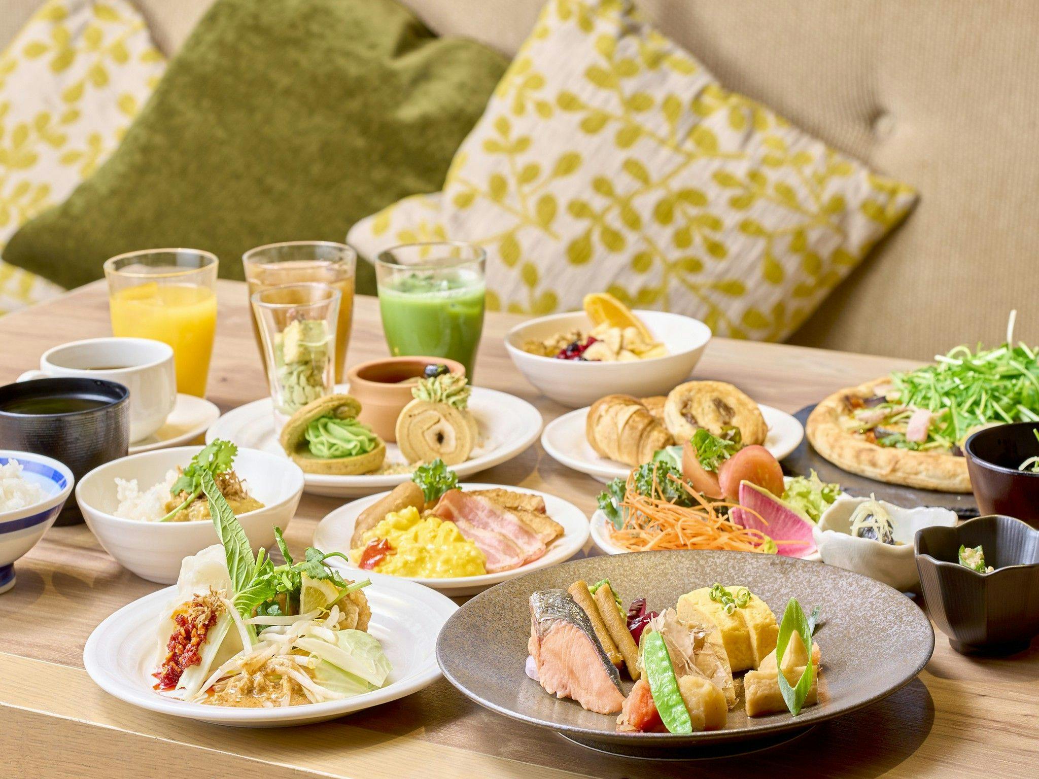 和洋オリエンタルの朝食ビュッフェ