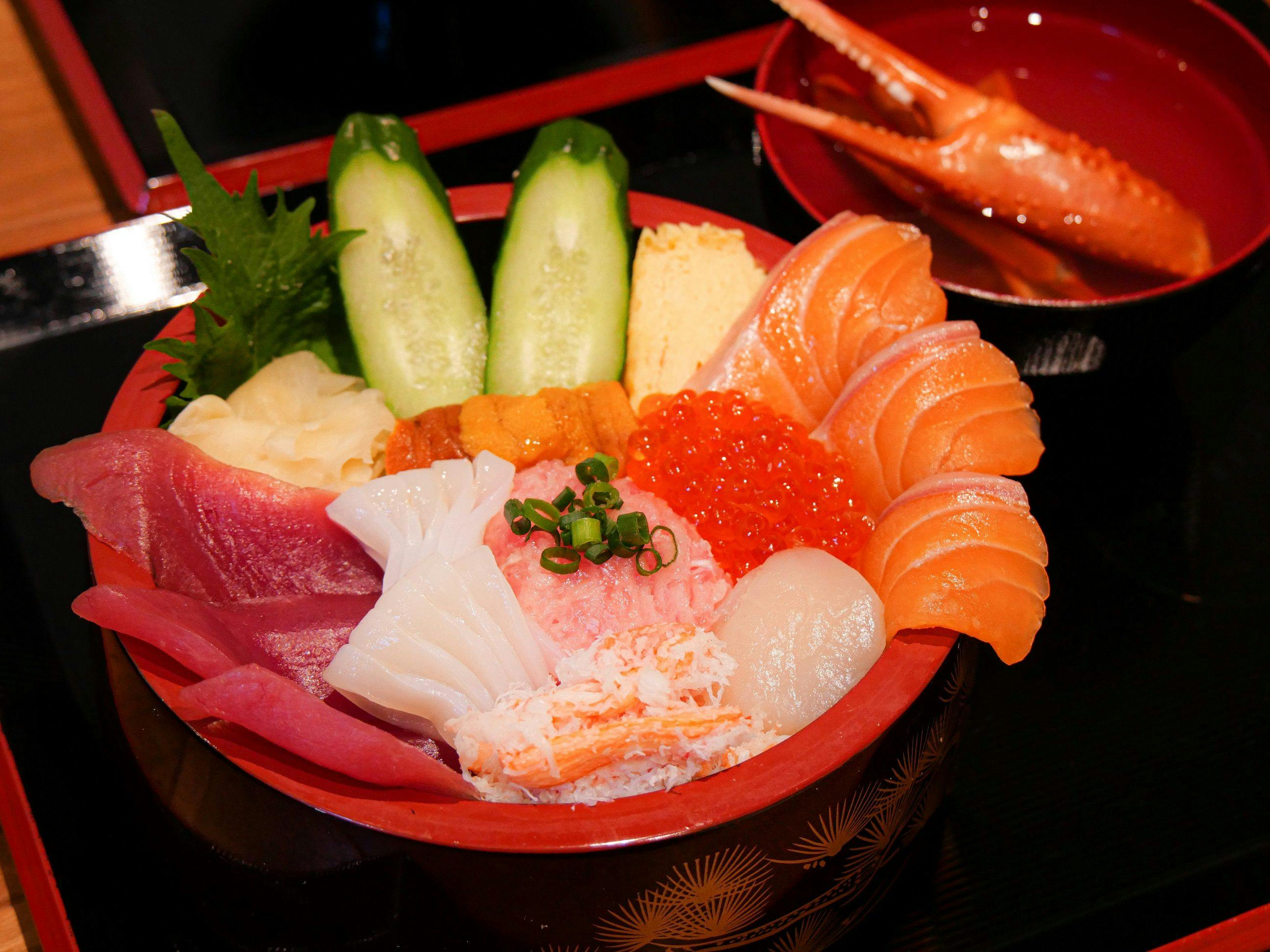 อาหารเช้าที่ตลาดนิโจด้วยคูปอง WBF