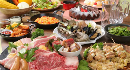 【夏宵BBQ】ホテル庭園で味わう食べ放題バーベキュー付プラン(2食付)※ソフトドリンクのみ