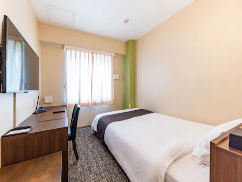 ห้องพักเดี่ยว เตียงเซมิดับเบิ้ล ปลอดบุหรี่