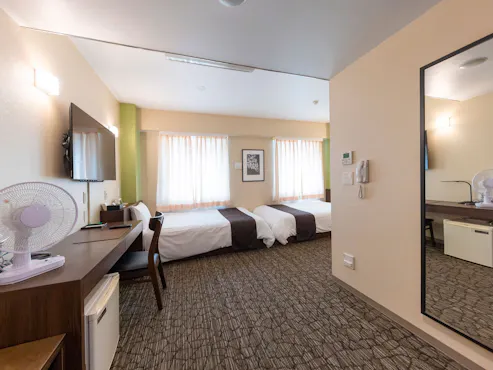 ห้องเตียงคู่ปลอดบุหรี่