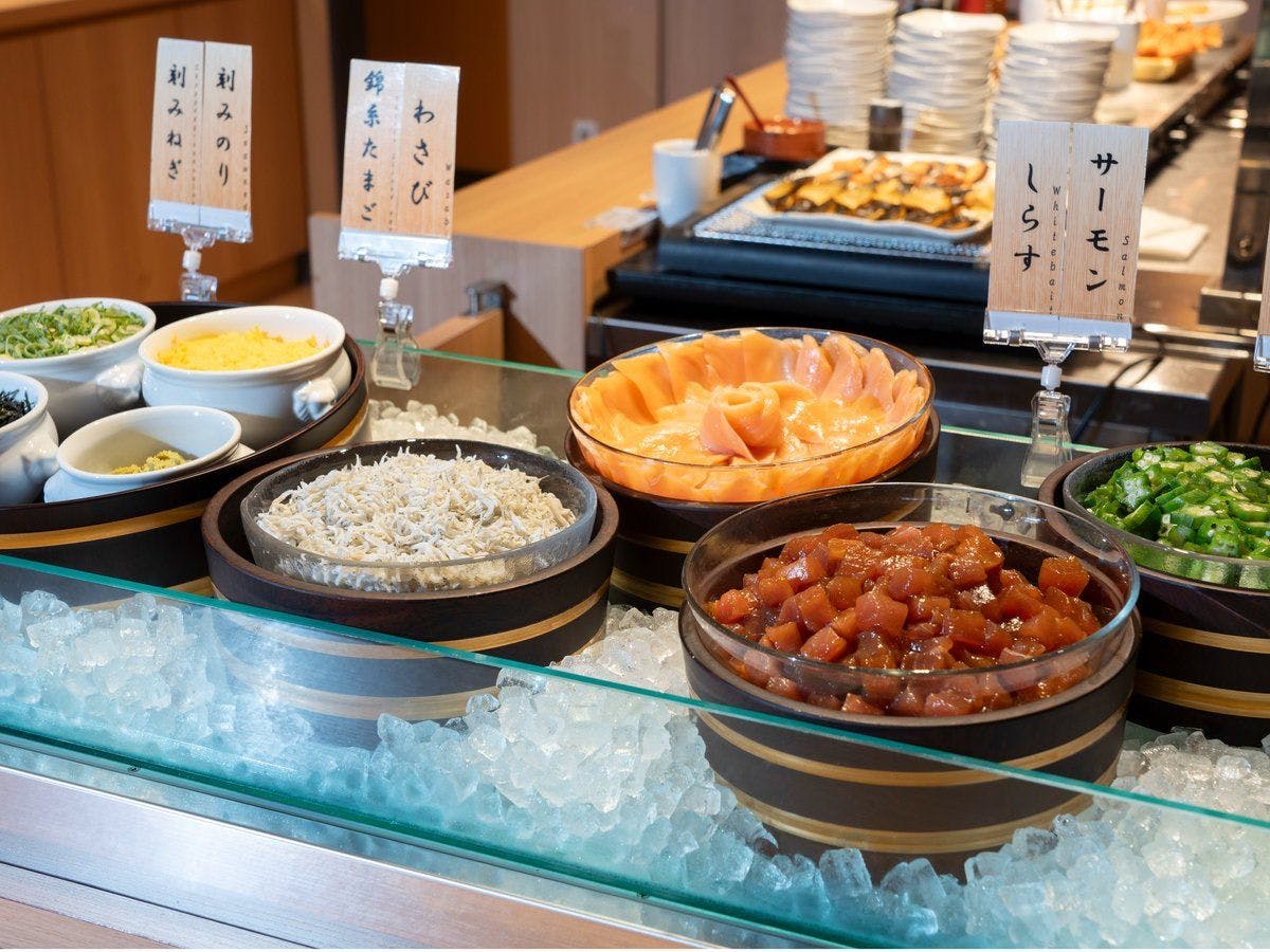 ■朝食海鮮丼■