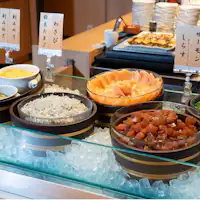 ■朝食海鮮丼■