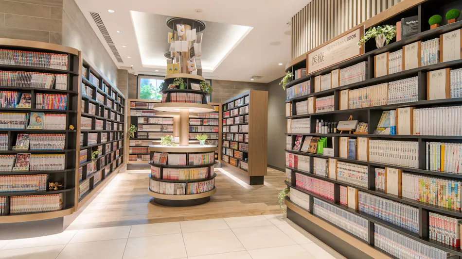 Quintessa Hotel Osaka Shinsaibashi Comic & Books