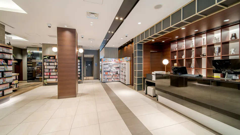 Quintessa Hotel Osaka Shinsaibashi Comic & Books