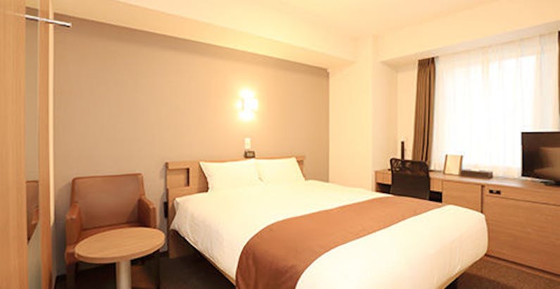 喫煙 スタンダードダブルルーム シンプルステイプラン 朝食付プラン スマイルホテルプレミアム札幌すすきの 一休 Comビジネス