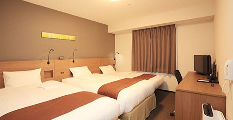 喫煙 デラックスツインルーム シンプルステイプラン 素泊まりプラン スマイルホテルプレミアム札幌すすきの 一休 Comビジネス