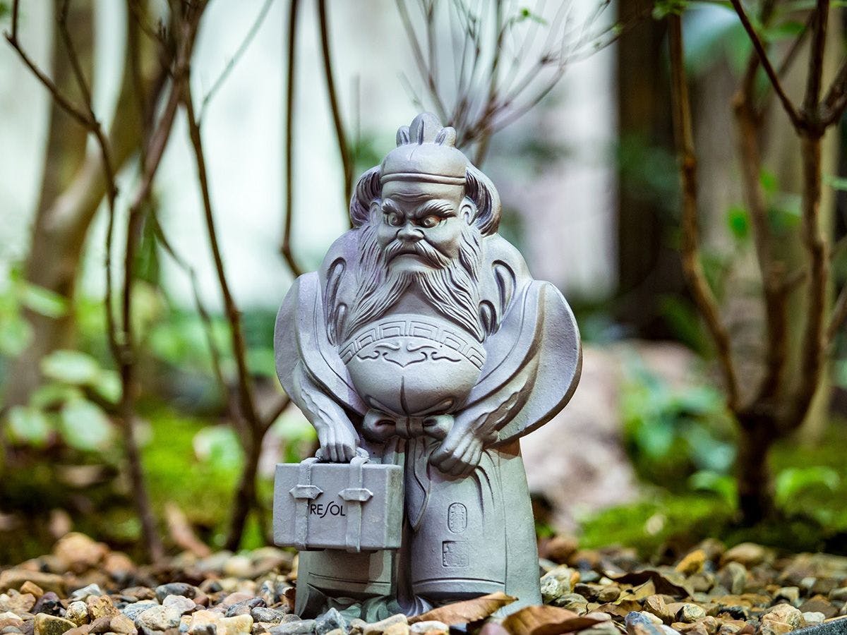 京都でお馴染みの「鍾馗さん」