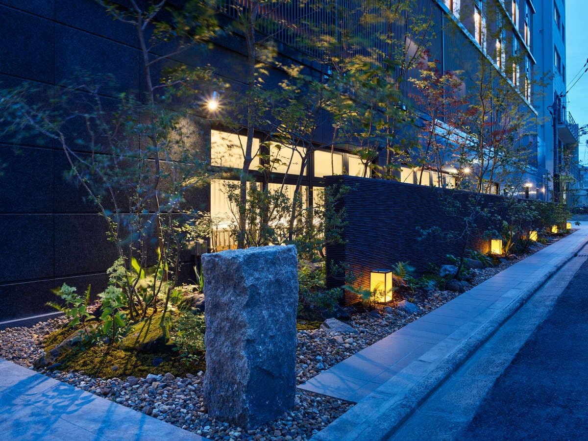 おもてなしの庭をデザイン