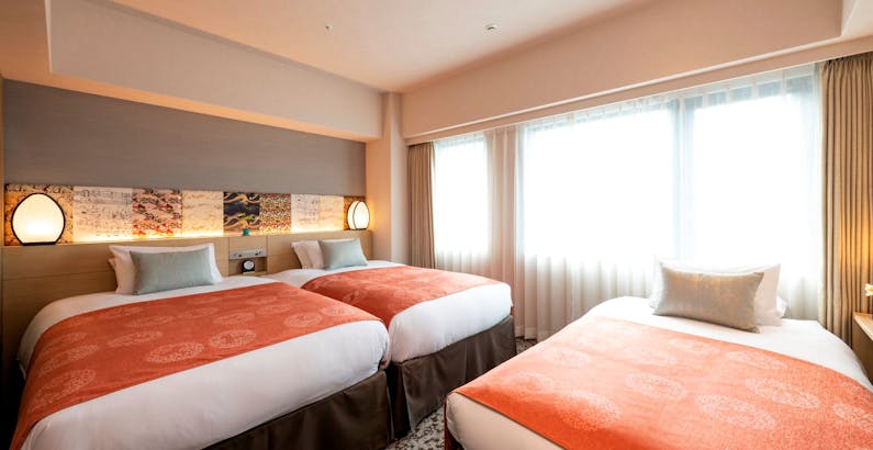 デラックスツイン 3名様利用 朝食付き スタンダードプラン グランバッハ京都御池セレクトプラン ホテルグランバッハ京都御池セレクト 一休 Comビジネス