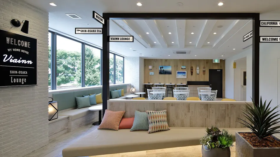 JR West Group Via Inn Shin-Osaka Main Entrance