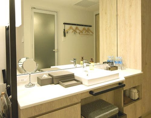 全室独立洗面化粧台を配置