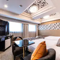 デラックスツイン禁煙室【本館最上階20階】