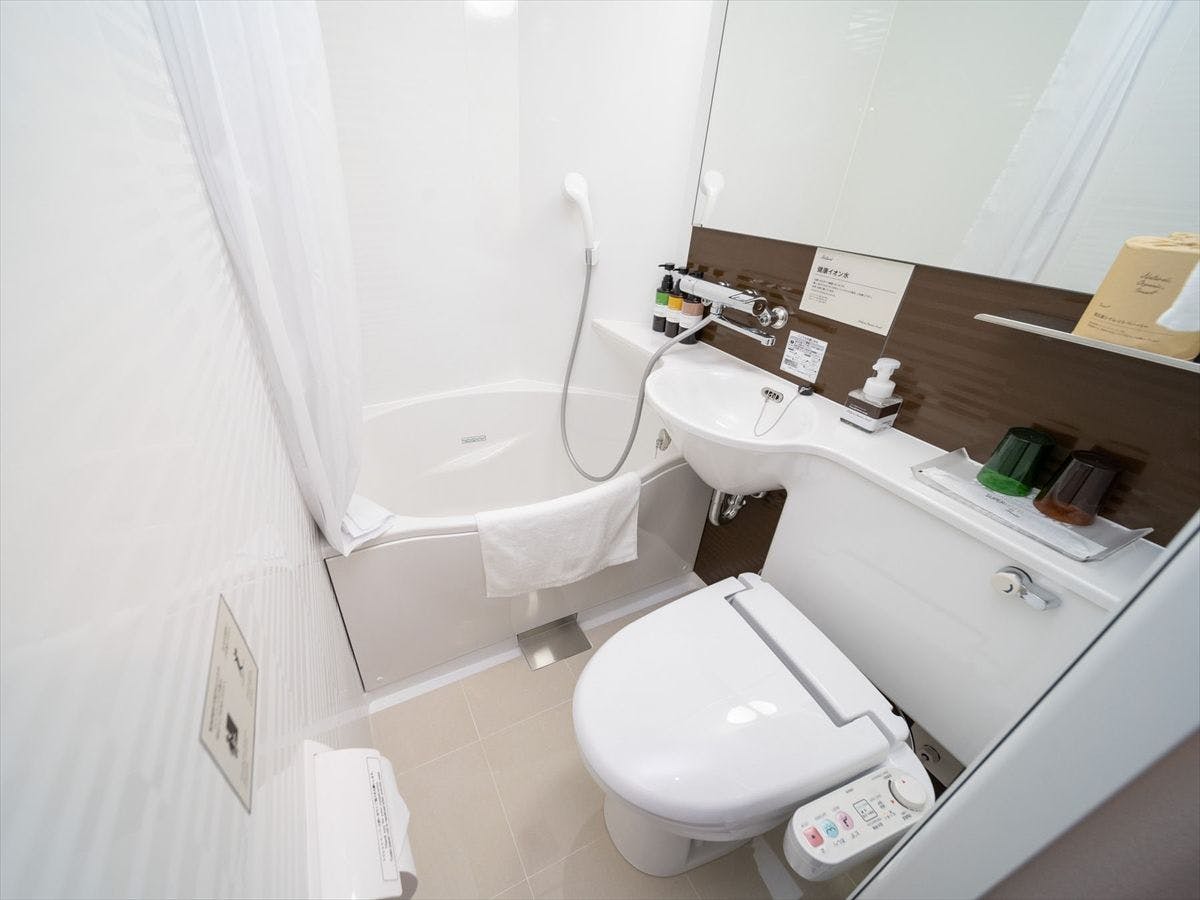 全室にユニットバス完備