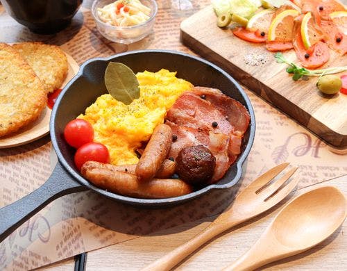 朝食ブッフェ一例