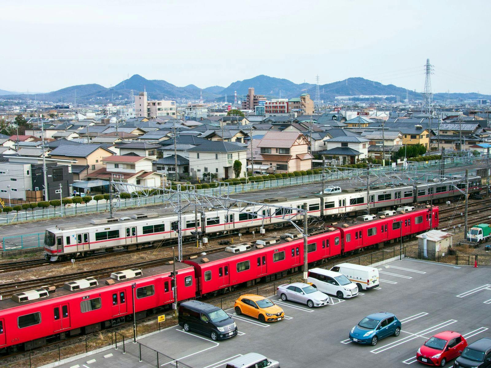 Pemandangan Kereta Api
