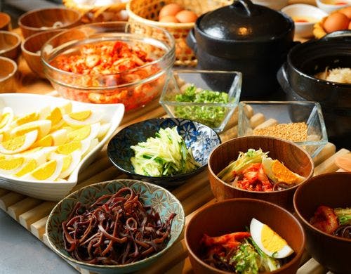 朝食ビュッフェ